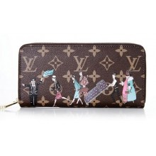 Louis Vuitton Monogram Canvas Zippy Wallet Illustre M60291 GL01157