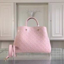Louis Vuitton Monogram Empreinte Montaigne GM M41059 pink GL04549
