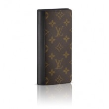 Louis Vuitton Monogram Macassar Canvas Tanon Wallet M93800 GL03062