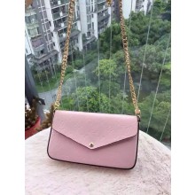 Louis Vuitton Monogram Vernis Mini Bag 61293 Pink GL03915