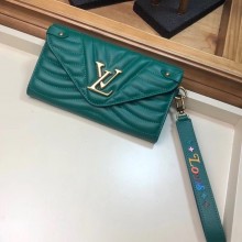 LOUIS VUITTON NEW WAVE LONG WALLET M63298 green GL00184