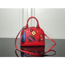 Louis Vuitton original Epi Leather ALMA BB M52481 red GL04004