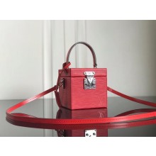 Louis Vuitton original Epi Leather BLEECKER BOX M52466 red GL03774