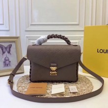 Louis vuitton original mongram empreinte POCHETTE METIS M43941 GREY GL02390