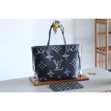 Louis Vuitton Original Monogram Canvas NEVERFULL M41177 black GL01245