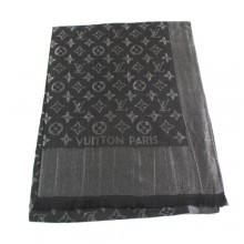 Louis Vuitton Scarf WJLV060-3 black GL02320