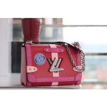 Louis Vuitton TWIST MM M50296 red GL03055