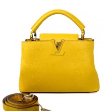 Replica 2014 louis vuitton mini capucines bb m94515 yellow bag GL03772