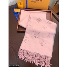 Replica Designer Louis vuitton Cashmere scarf LV6130 pink Scarf GL01331