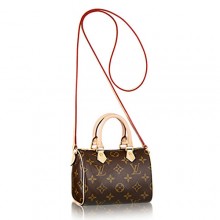 Replica Louis Vuitton Monogram Canvas Nano Speedy M61252 GL01427