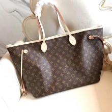 Replica Louis Vuitton Monogram Canvas Original NEVERFULL GM M40990 red GL03338