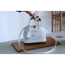 Replica Louis vuitton original ALMA BB M52884 white GL04161