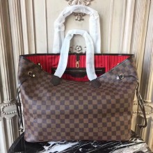 Replica Louis Vuitton original Damier Ebene Canvas Neverfull GM N51106 GL00352