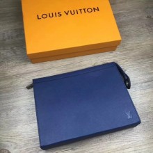 Replica Louis Vuitton POCHETTE VOYAGE M30677 blue GL03288