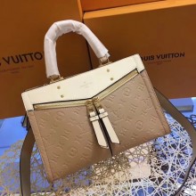 Replica Louis Vuitton POPINCOURT Monogram Empreinte 44195 apricot GL03605