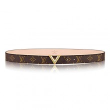 Replica Luxury Louis Vuitton Monogram Canvas Essenitial V 30MM Belt M9019W GL01271