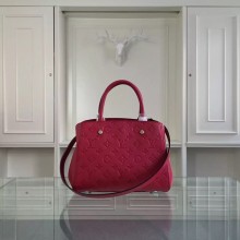 Replica Luxury Louis Vuitton Monogram Empreinte Original leather 41061 Burgundy GL03608
