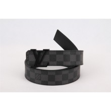 Replica LV Belt 055 dark gray GL01263