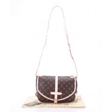 Top Louis Vuitton monogram canvas saumur mm m40710 GL02713