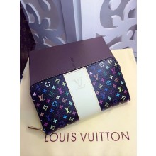 Top Louis Vuitton Monogram Multicolore Insolite Wallet 60018 Black GL03216