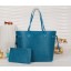 2013 louis vuitton epi leather bag neverfull mm m40930 lake blue GL02360
