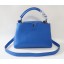2014 louis vuitton mini capucines bb m94515 blue bag GL02949