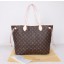 2014 louis vuitton monogram canvas bag neverfull gm m40991 red GL01240