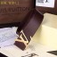 2015 Louis Vuitton belts 048 dark coffee Belts GL01789