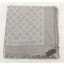 2015 Louis Vuitton scarf gold line 100-3 gray GL02830