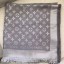 2017 top quality louis vuitton scarf 33695 grey GL01937