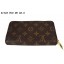 Best 1:1 Louis Vuitton Wallet M61723 Monogram Canvas Zippy GL01347