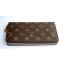 Cheap Louis Vuitton Wallet M60017 monogram canvas Zippy Organizer GL01126