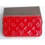 Cheap Louis Vuitton Wallet M61723 Monogram Canvas Zippy red GL03579