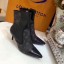 Copy Louis Vuitton MATCHMAKE ANKLE BOOT LV907SY black&brown GL02110