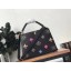 Copy Louis Vuitton mongram flowers BB M54310 black GL00006