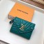 Copy LOUIS VUITTON NEW WAVE COMPACT WALLET M63427 green GL03132