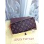 Designer Imitation Louis Vuitton Monogram Canvas Wallet M61287 Orange GL02862