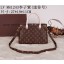 Fake 2014 LV M41243 mini brown with purple GL02997