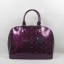 Fake High Quality Louis Vuitton Monogram Vernis Alma MM Purple 93625 GL00730