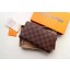 Fake Louis Vuitton Damier Ebene Canvas Zippy Wallet 63503 pink GL00056