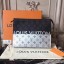 Fake Louis Vuitton Monogram Canvas Clutch Bag Split N63039 silver GL00096