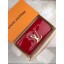 Fake Louis vuitton monogram vernis leather wallet M64550 red GL02159