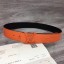 Fashion Replica Louis Vuitton INITIALES 40MM BELT M0035S orange GL00445