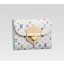 First-class Quality Louis Vuitton handbag monogram multicolore white koala wallet m58082 (anis lining) GL01885