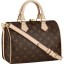 High Imitation Louis Vuitton Monogram Canvas Speedy 25 with Shoulder Strap M40390 GL04047