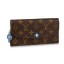 High Quality Louis Vuitton EMILIE WALLET M63895 Bleu Jean Blue GL03431