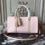 Hot Replica Louis vuitton original Monogam vernis NEO TRIANGLE Tote Bag 96052 pink GL03537