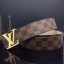 Imitation 2015 Louis Vuitton belts 6614 coffee Belts GL04585