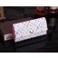 Imitation AAAAA Louis Vuitton Monogram Multicolore Sarah Wallet 93745 White GL01032