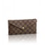 Imitation Louis Vuitton Damier Ebene Canvas Long Wallet Origami N63097 GL02975